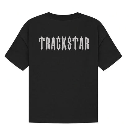 TRACKSTAR Backprint T-Shirt Black