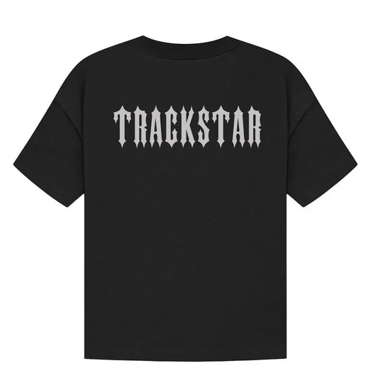 TRACKSTAR Backprint T-Shirt Black