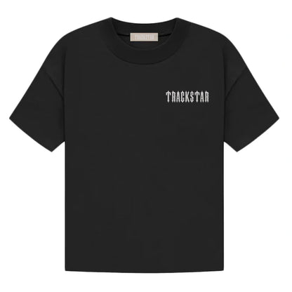 TRACKSTAR Backprint T-Shirt Black