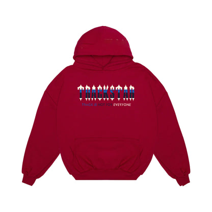 Trackstar Oversized Hoodie | Bold Gothic Back Print