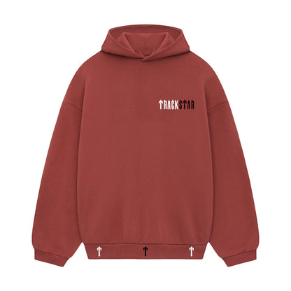 Trackstar Oversized Hoodie | Bold Gothic Back Print