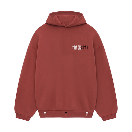Trackstar Oversized Hoodie | Bold Gothic Back Print