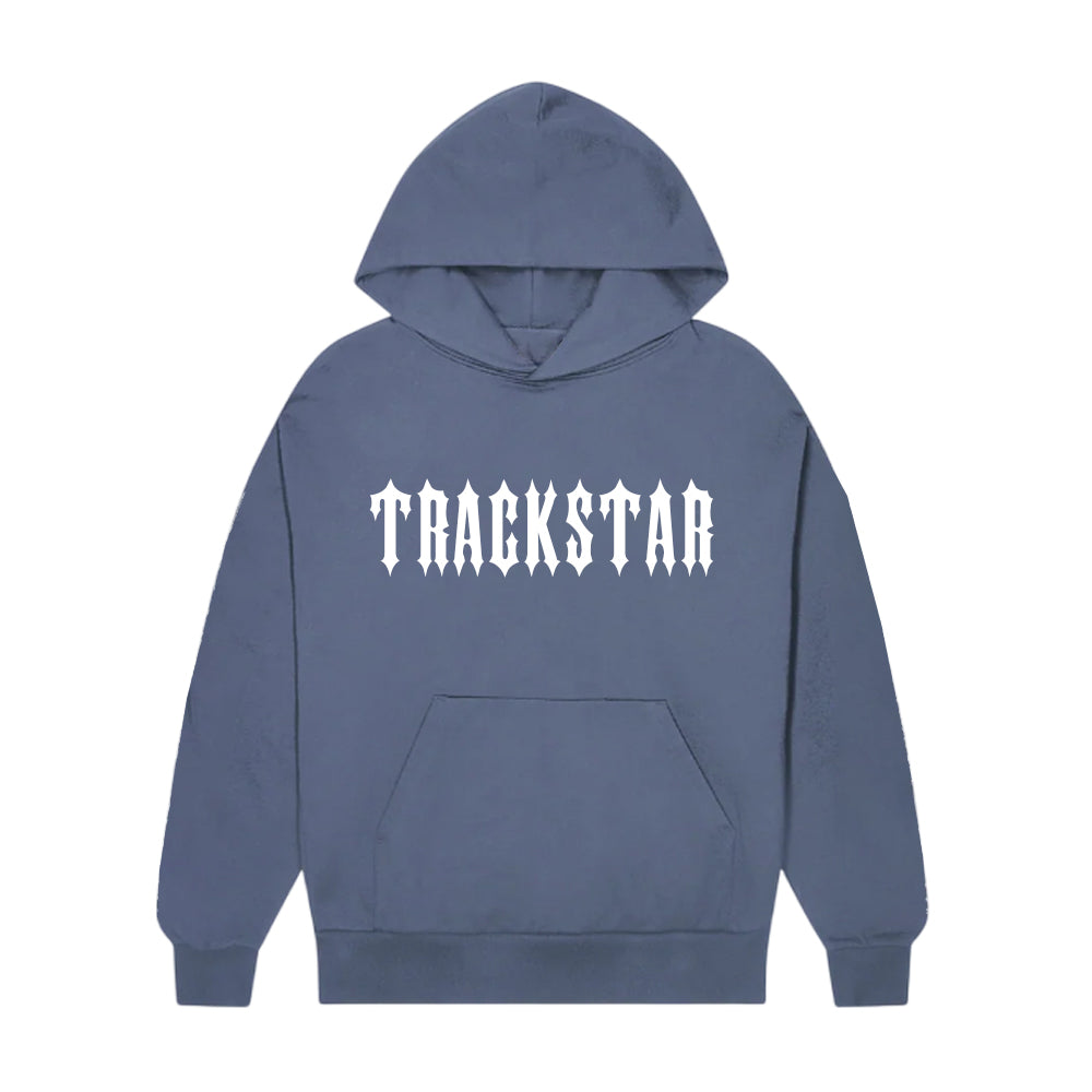 Trackstar Split Gothic Tracksuit – Charcoal Hoodie Joggers