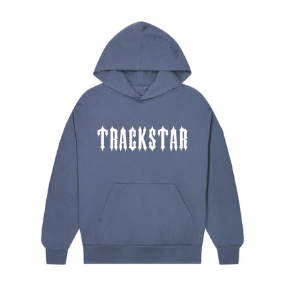 Trackstar Split Gothic Tracksuit – Charcoal Hoodie Joggers