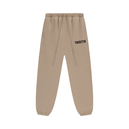 TRACKSTAR Oversized Beige Tracksuit