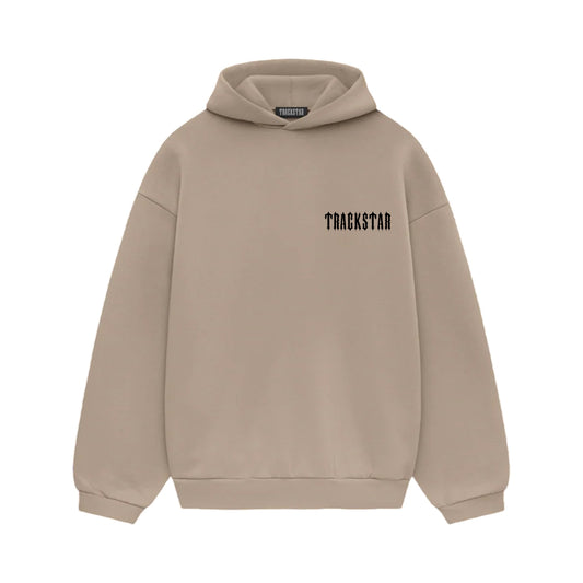 TRACKSTAR Oversized Beige Tracksuit